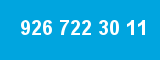 926 722 30 11